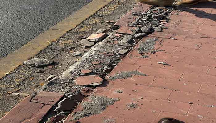 (6:25 PM) Place of accident indicated by the accused  on Mian Mir Bridge