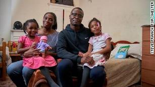 Telli Afrik and his family are currently living in their sixth hostel after being unable to afford their privately rented home. 