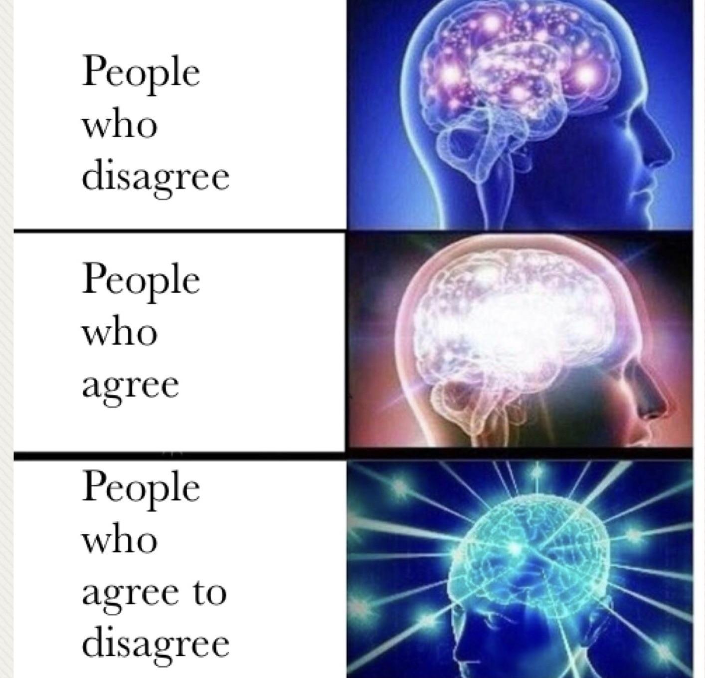 Agreeing to disagree 👌🏻 : r/memes