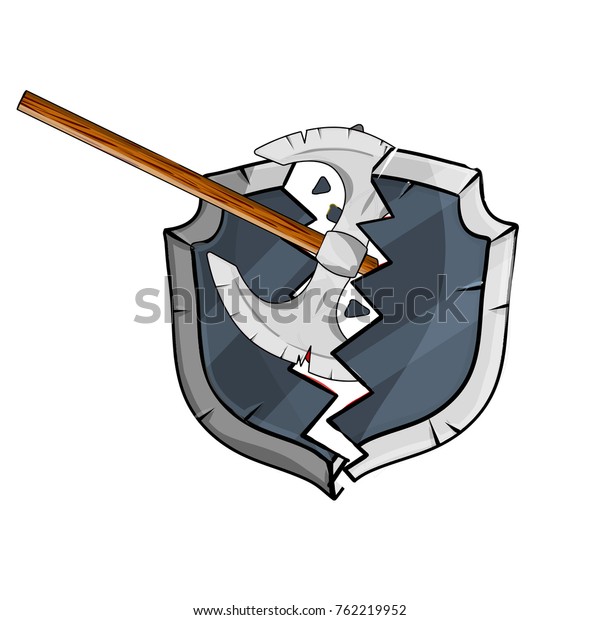 cartoon-illustration-medieval-weapons-armor-600w-762219952.jpg