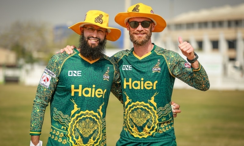 A photo of former South African batting great Hashim Amla who currently serves as the batting mentor for Peshawar Zalmi in HBL PSL 7. — Peshawar Zalmi Twitter