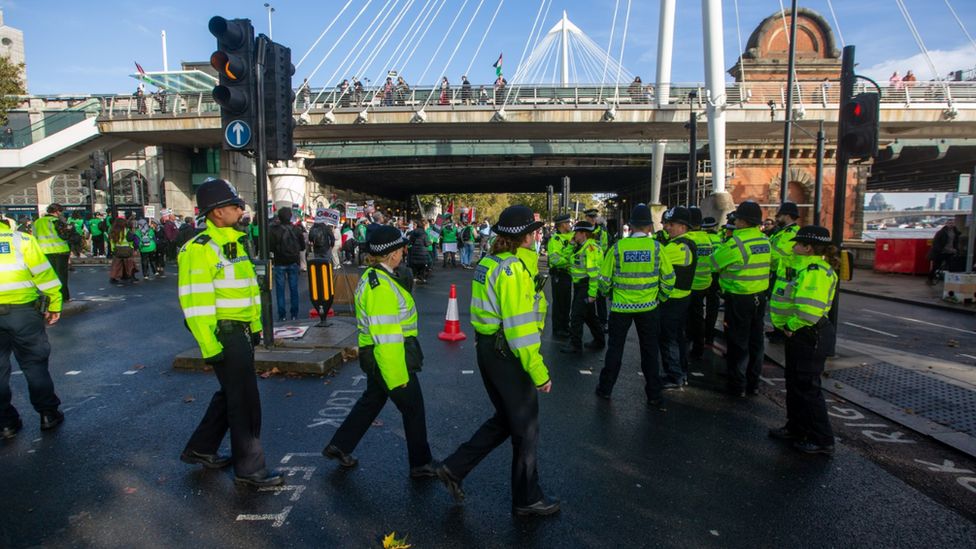 The Met Police said more than 1,000 officers will be on duty to provide reassurance - and to deal with anyone who breaks the law