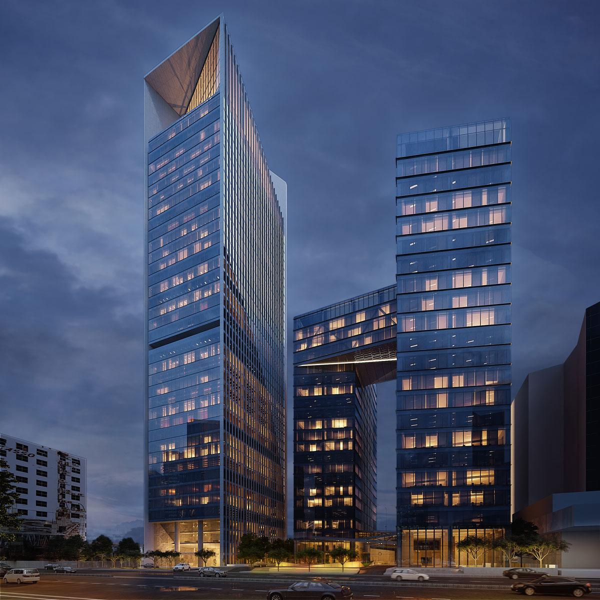 Pinnacle, Dhaka, Shanta Holdings, EK Architects