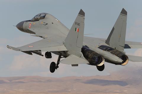 Indian air force Su-30MKI