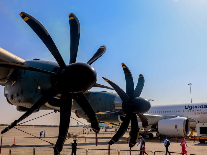 UK Royal Air Force Airbus A400 — Dubai Airshow 2021