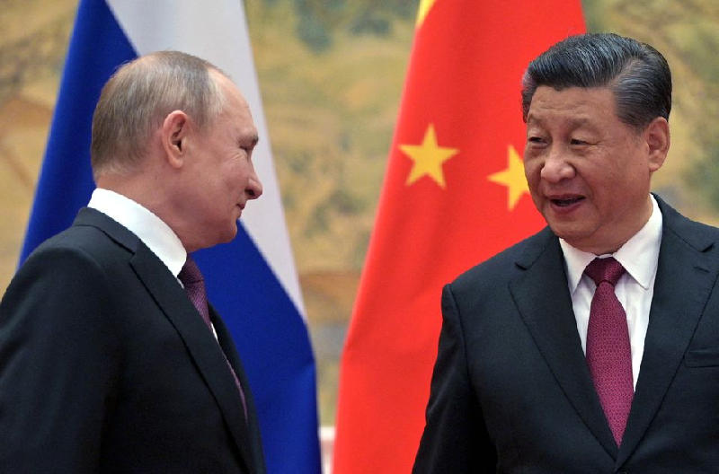 russian president vladimir putin attends a meeting with chinese president xi jinping in beijing china february 4 2022 photo reuters