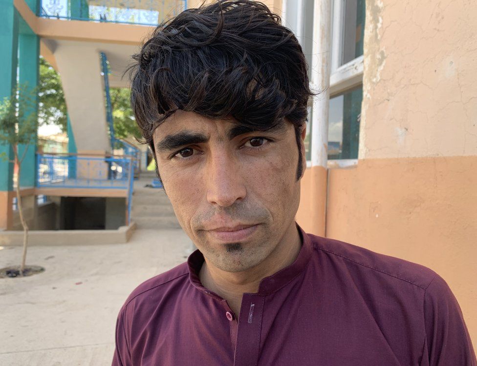 Tile-maker Samiullah in his village of Padkhwab in Logar province