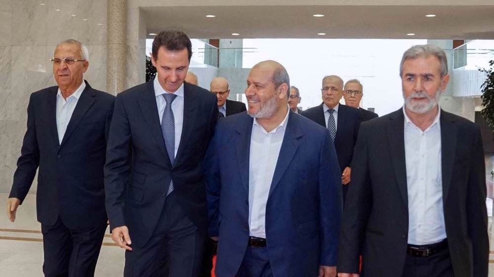 Hamas delegation visits Syria, meets Assad, first time since 2011 to mend ties