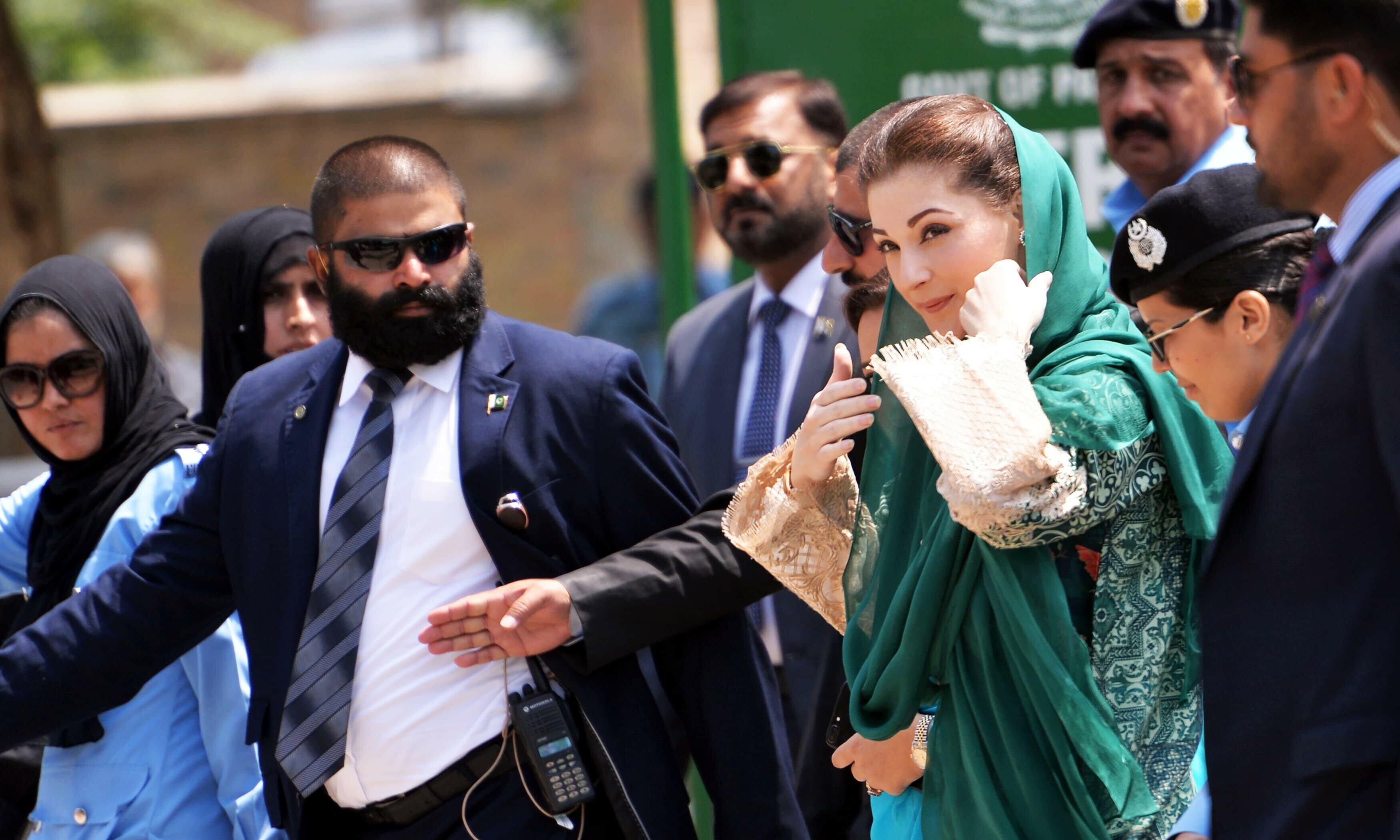 <p>Newly appointed PML-N Senior Vice President Maryam Nawaz Sharif. — Dawn</p>