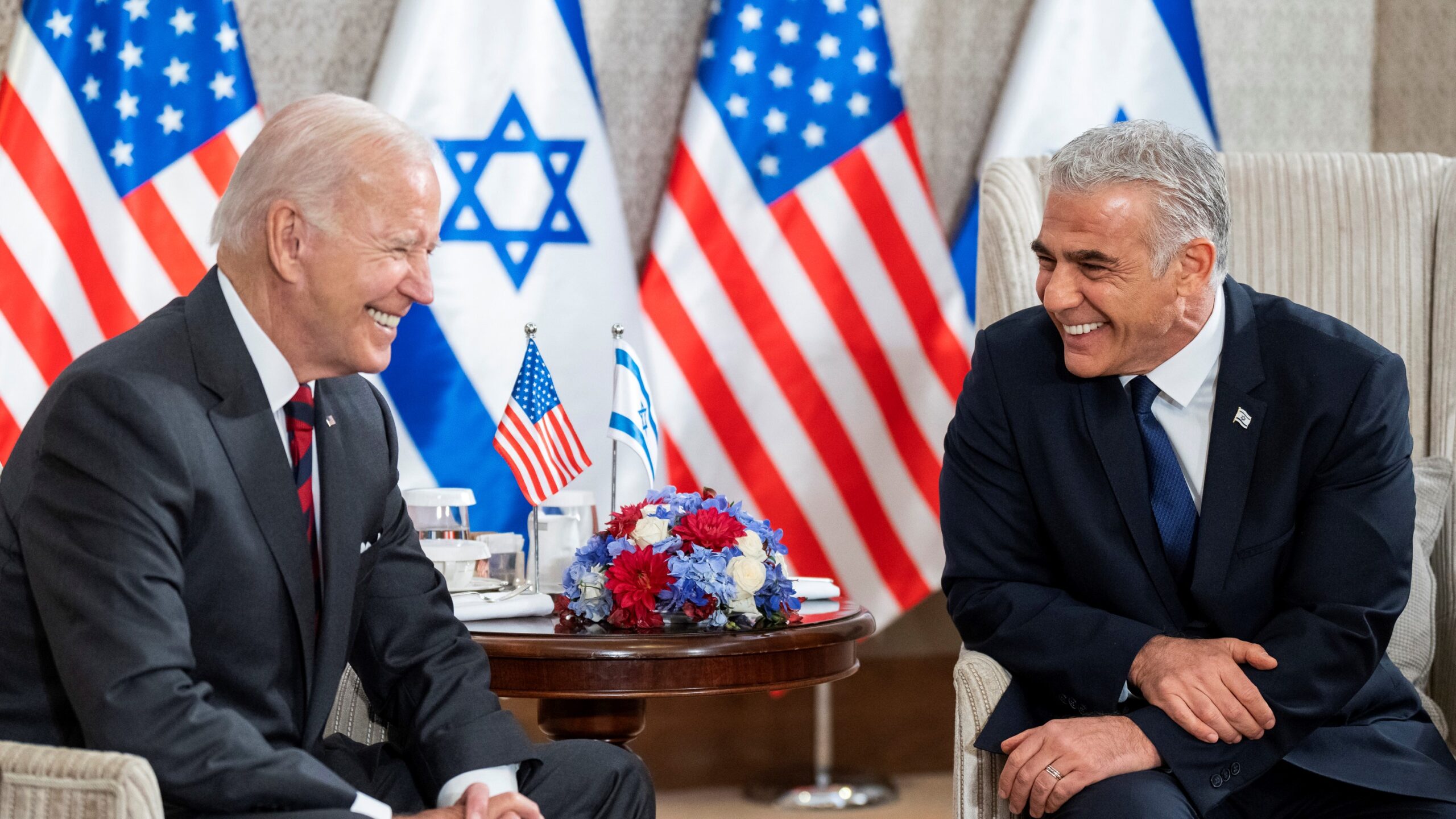 Biden israel lapid