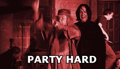 party+hard_dumbledore+and+snape.gif