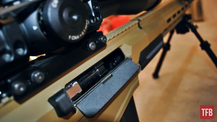 Caracal CSA338 AR-style .338 Lapua Magnum semiauto precision rifle