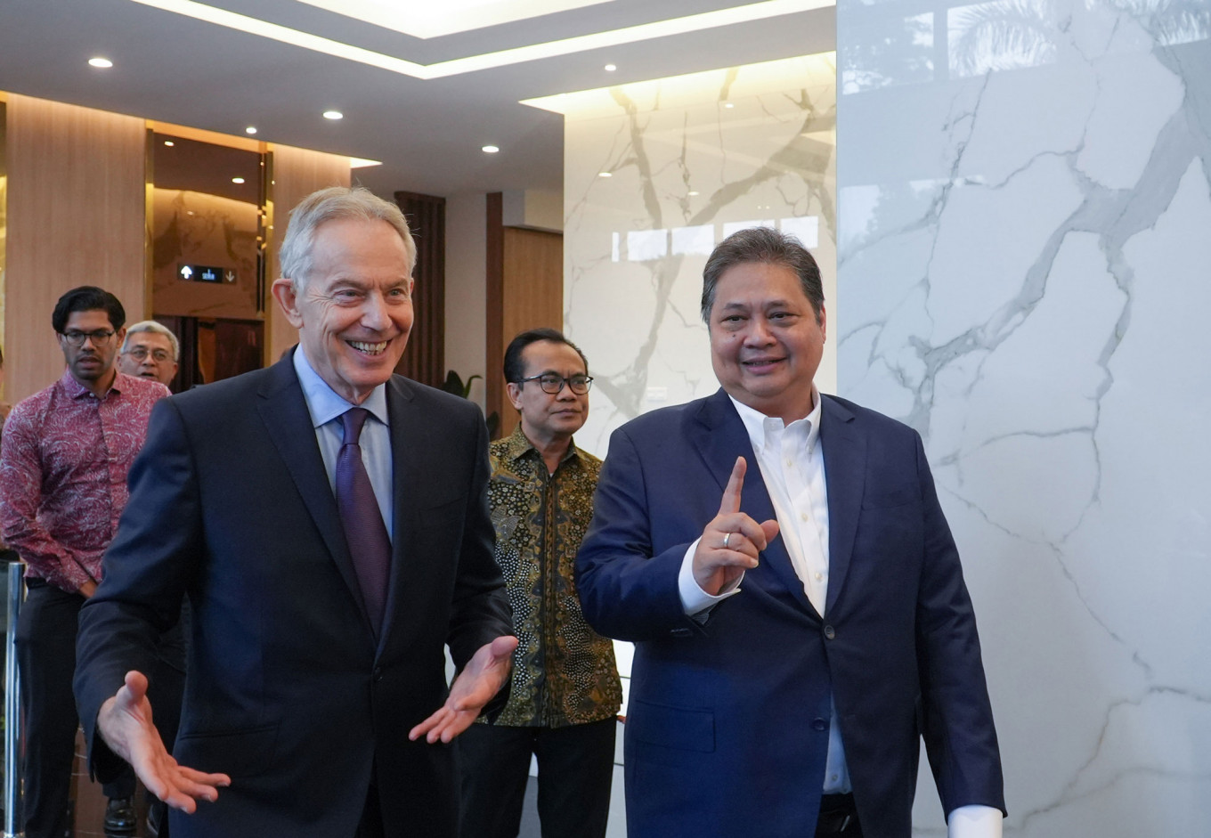 Airlangga and Blair: Bringing technology revolution for economic transformation