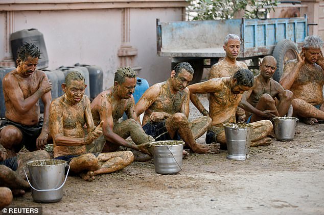 Cow dung is often used in Hindu rituals for its supposed antiseptic or therapeutic properties, but some are now turning to it as a treatment for Covid