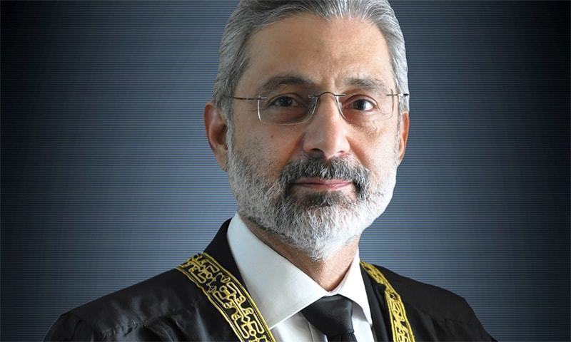 This file photo shows Justice Qazi Faez Isa. — Photo courtesy Supreme Court website/File