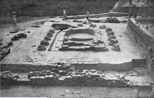 Fig.8: Remains of apsidal Naga temple from Mathura