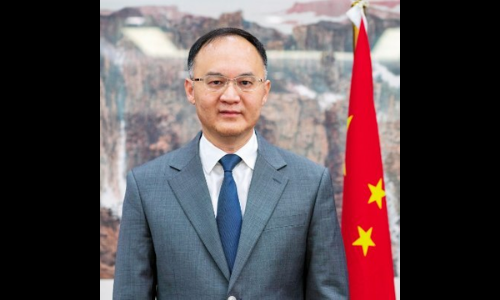 Newly-appointed Chinese Ambassador to Pakistan, Nong Rong. — Photo courtesy Twitter