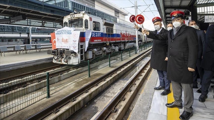 Turkey sends off third export train of boron to China