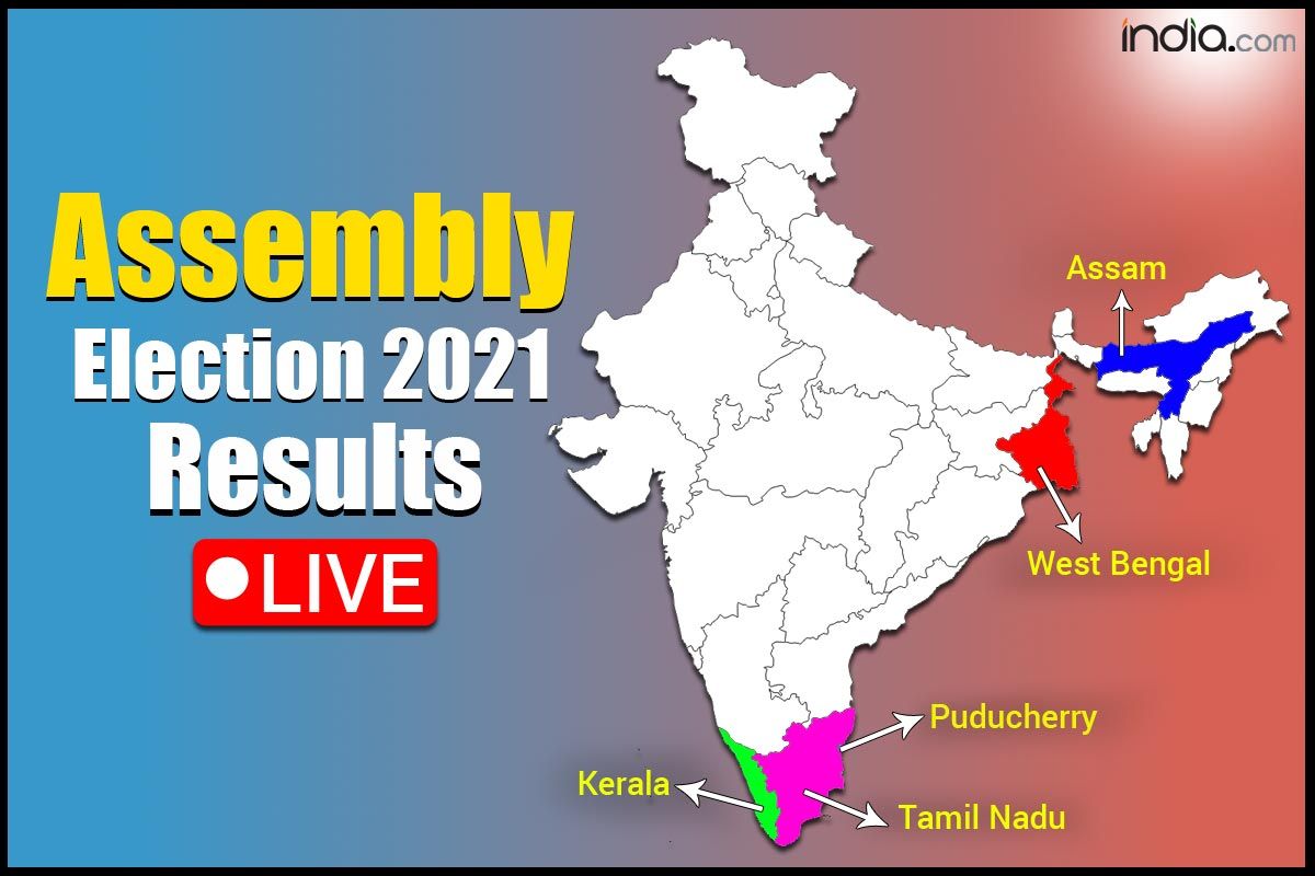 Election Results 2021 Highlights: TMC Sweeps Bengal, BJP Retains Assam; Vijayan Leads LDF To Historic Victory