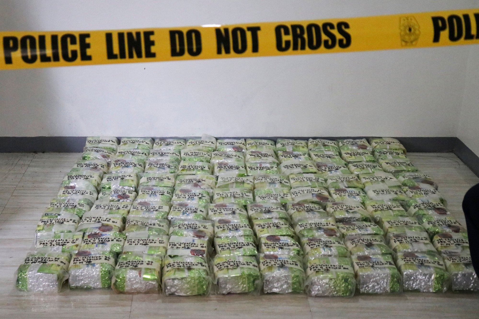 A drug syndicate apparently hid the suspected drugs in Baguio, a popular tourism destination known for its mountain scenery and pine trees, and not in metropolitan Manila due to an ongoing anti-drugs crackdown in the capital region. Photo: via AP