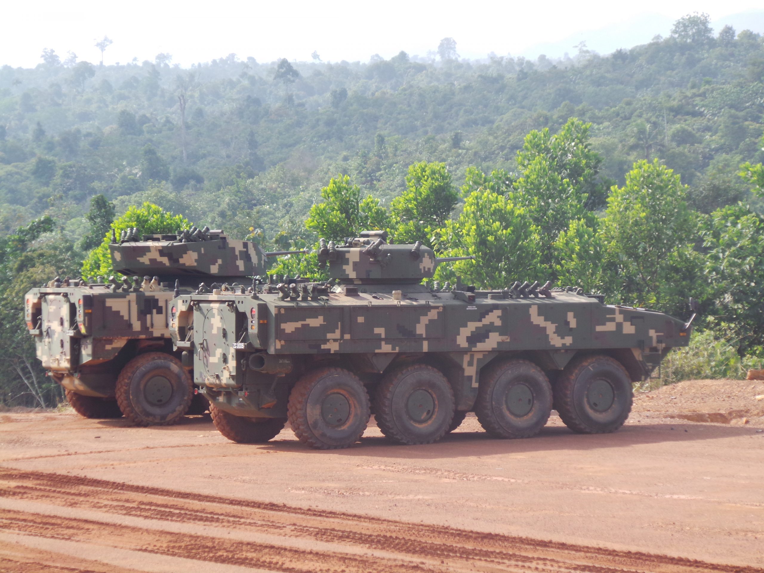 AV8 IFV 25 variant (front) with Sharpshooter turret