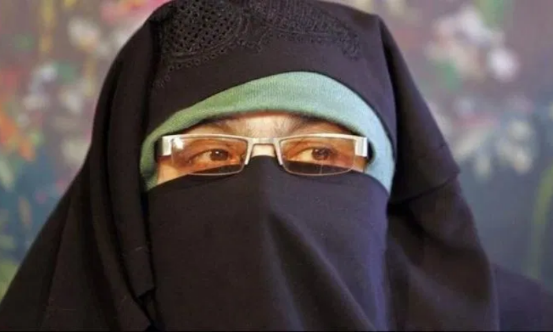 Aasiya Andrabi, who risks conviction by a sham court on Jan 18, is the founder of a Kashmiri rights group called the Dukhtaran-i-Millat, or Daughters of the Nation. — APP/File