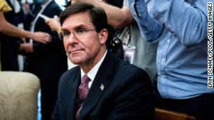 Trump fires Secretary of Defense Mark Esper