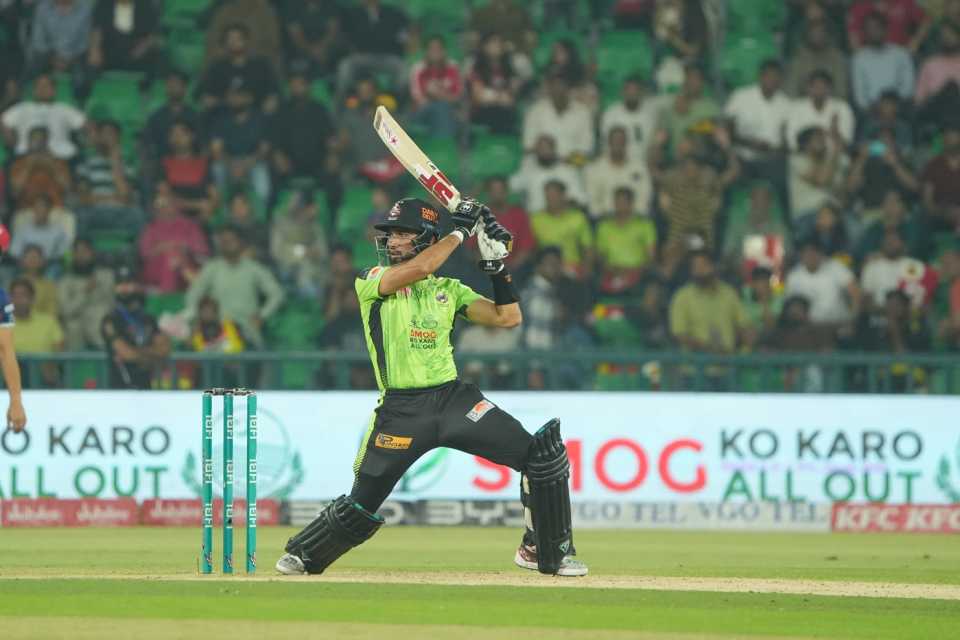 Sikandar Raza added the finishing touches for Lahore Qalandars, Lahore Qalandars vs Islamabad United, PSL 2025, Lahore, April 30, 2025