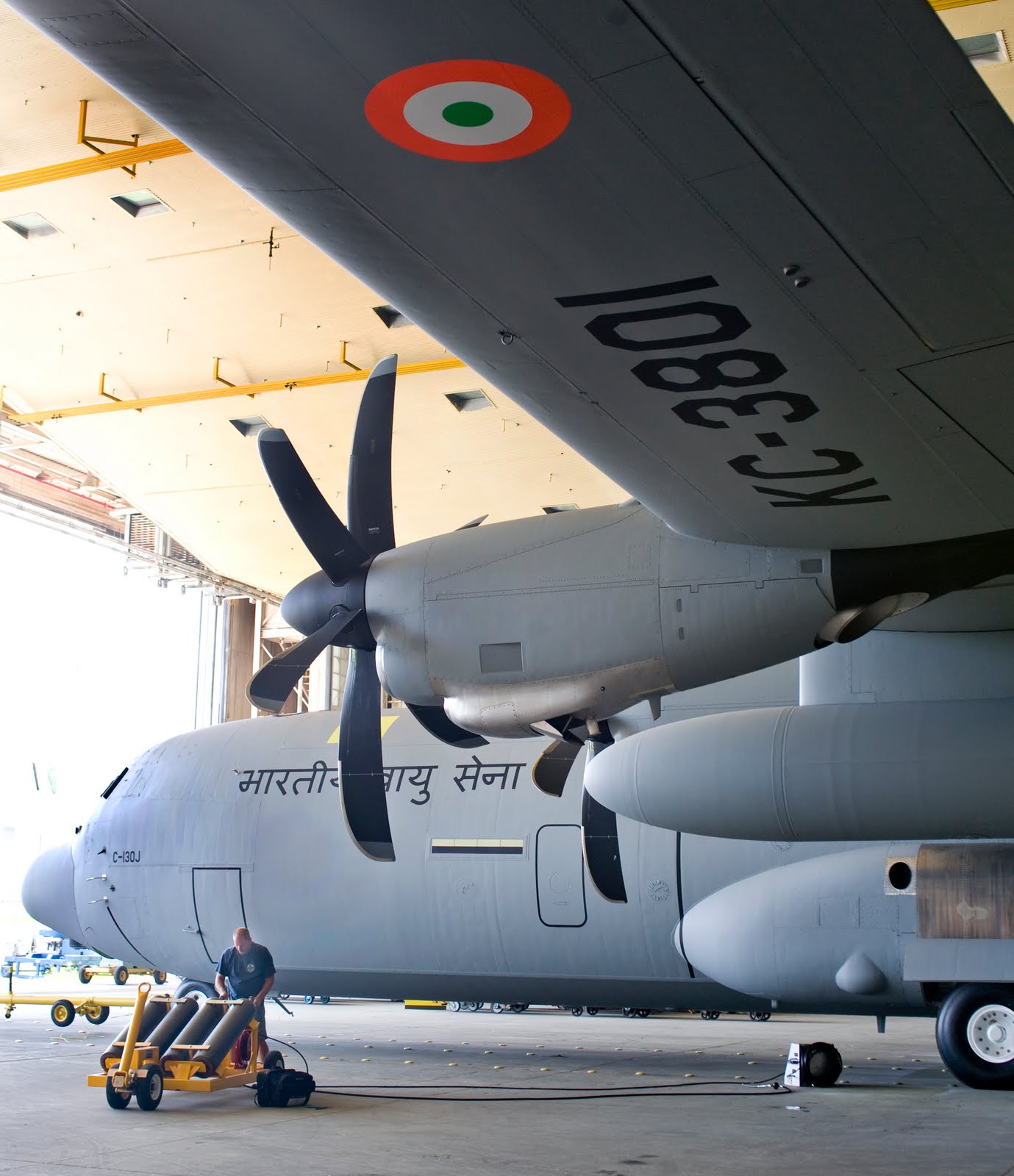 First+Inda+C-130J+in+paint+hangar.jpg