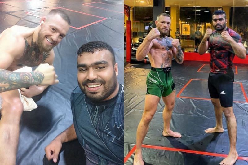 Conor McGregor with Ramston Rodrigues