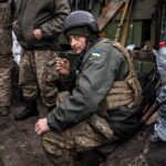 ukraine soldier smoking