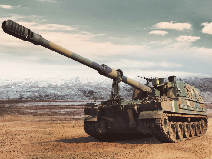 Hanwha Defense's K9 self-propelled howitzer