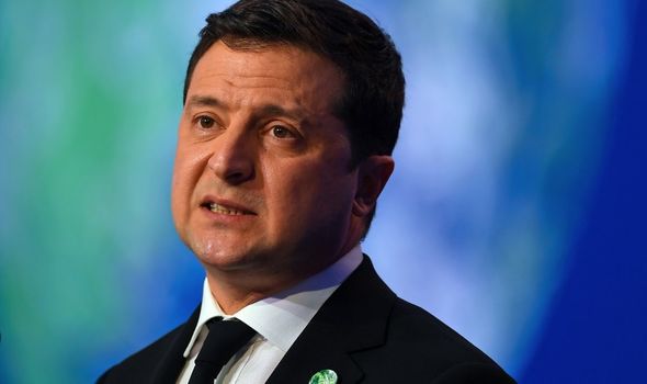 Ukrainian President Volodymyr Zelenskiy