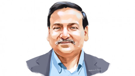 Dr Saleemul Huq. Sketch: TBS