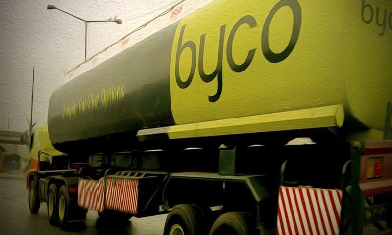 A Byco container is seen in this file photo. — Facebook