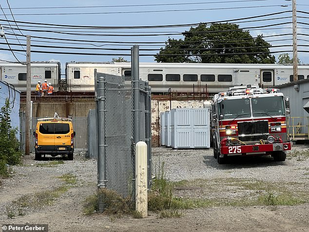 The train derailed near Jamaica in Queens shortly after 11am