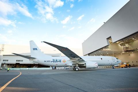 Indian P-8I c Boeing