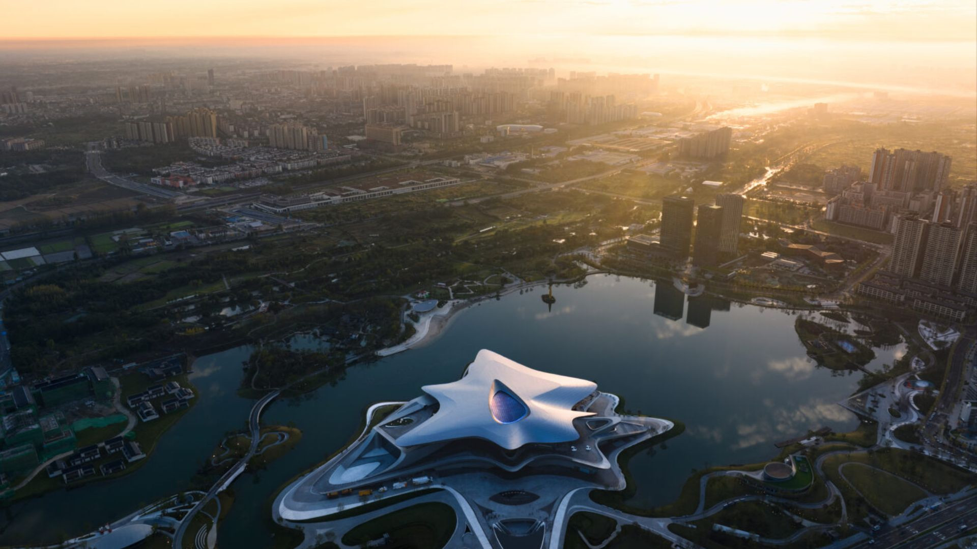 Chinese science fiction museum impresses by blending tech with nature