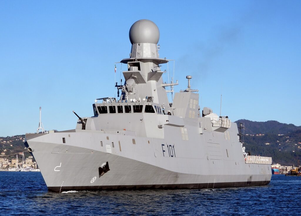 Qatar's New Air Defense Corvette Starts Sea Trials