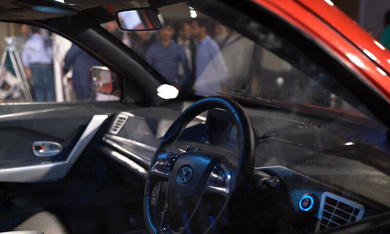 <p>The electric car’s interior. — Photo courtesy DICE Facebook</p>