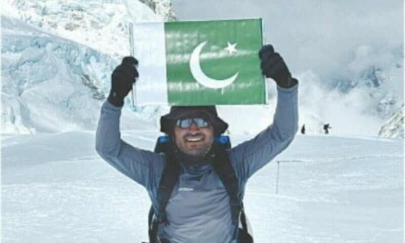 A happy and proud Asad Ali Memon . — Photo by author