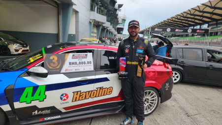 'Bangladesh's fastest man' Avik Anwar finishes P3 in Malaysian Championship series