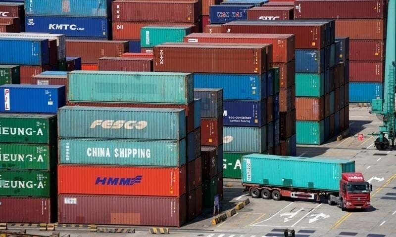 During the July-Oct 2021 period, Pakistan's exports grew by 25pc to $9.468 billion. — Reuters/File