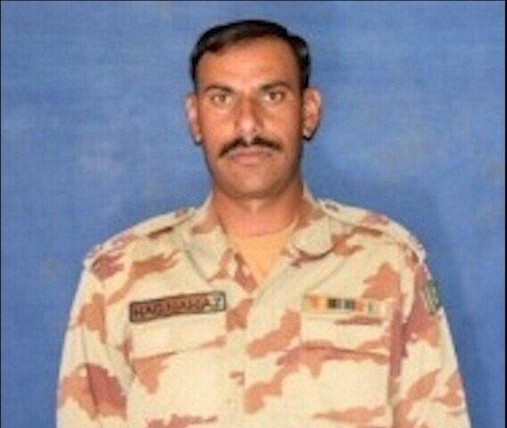 <p>Martyred Sepoy Haq Nawaz. — ISPR</p>