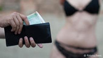 a woman and a wallet