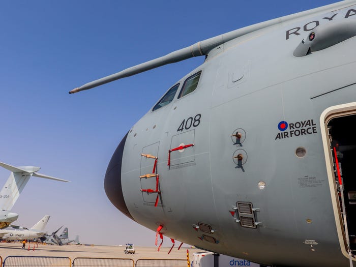 UK Royal Air Force Airbus A400 — Dubai Airshow 2021