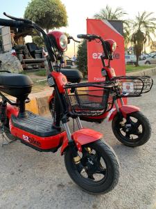 The electric bikes being used by Ezbike