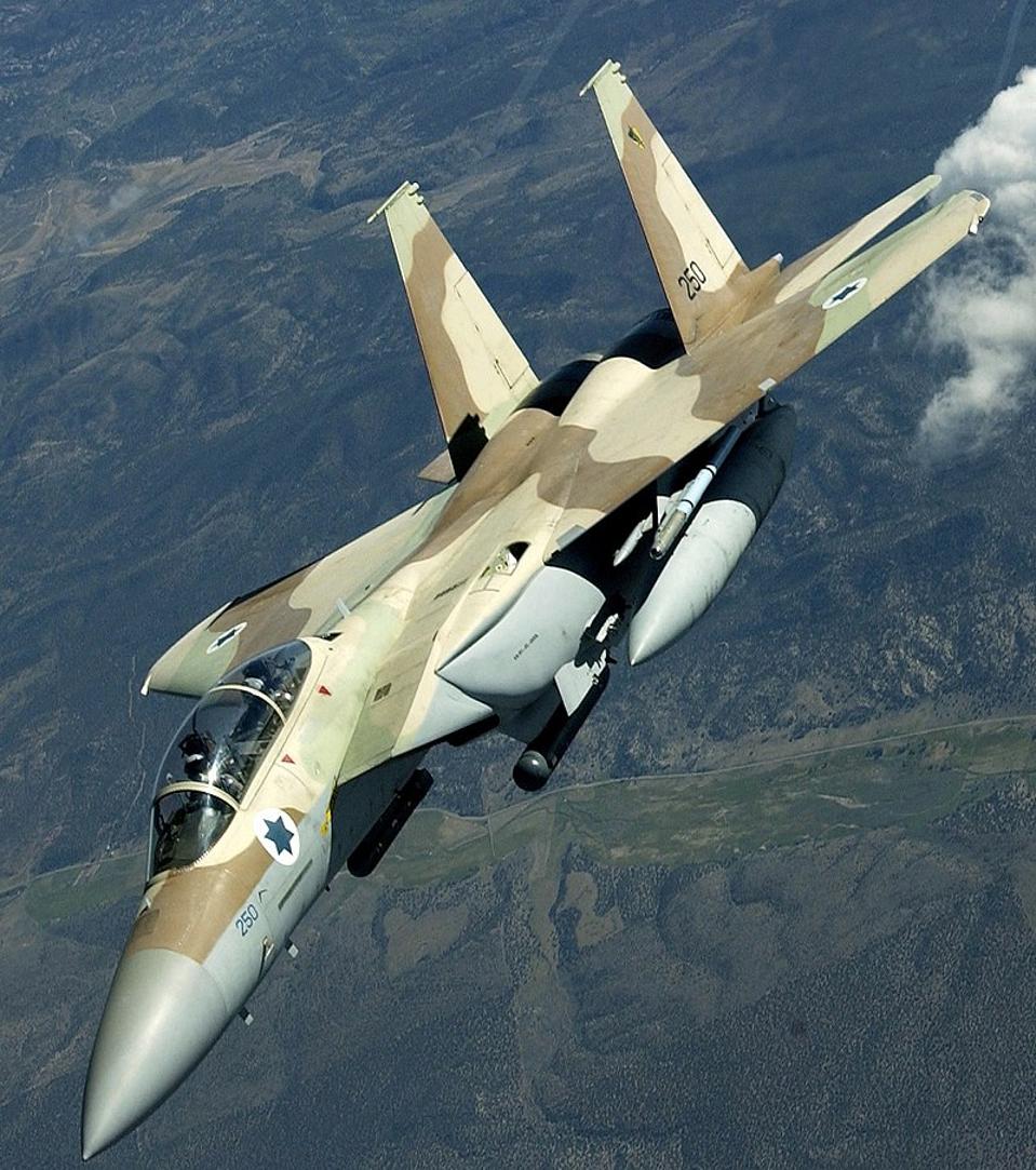 An IAF F-15I Ra'am of the No 69 ″Hammers″ Squadron. 