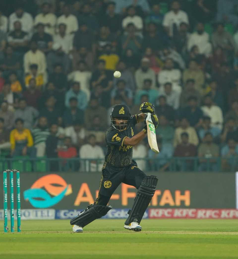 Babar Azam put Peshawar Zalmi on course, Lahore Qalandars vs Peshawar Zalmi, PSL 2025, Lahore, April 24, 2025