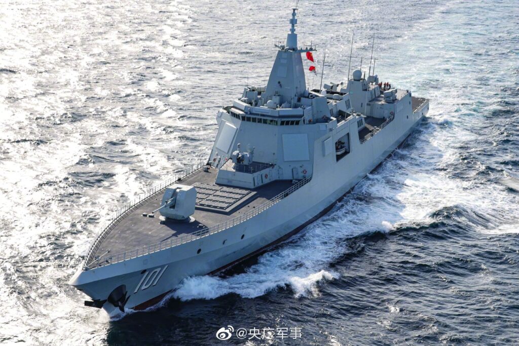 china-russia joint naval exercise, joint sea-2021